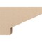 Ekena Millwork 6"W x 18"D x 12"H Classic Clemmons Rough Cedar Woodgrain TimberThane Corbel, Primed Tan CORUR06X18X12CLERCPR - alternate 2